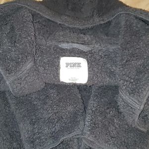 Sherpa cardigan hoodie